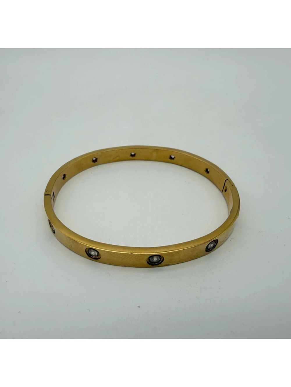 Gold Tone Metal Bracelet